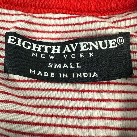 Eighth Avenue Black Parrot Print T-Shirt Small 100% Cotton Made In India - Picture 4 of 6